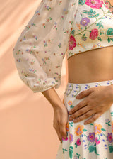 Nikita Dutta in our Maya Lehenga Set - Cream