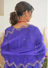 Feeha Anarkali Set - Purple
