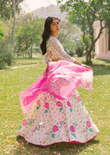 Nikita Dutta in our Maya Lehenga Set - Cream