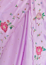 IVA SAREE - MAUVE