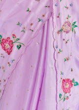 Neha Shetty in our Iva saree Blouse Set - Mauve