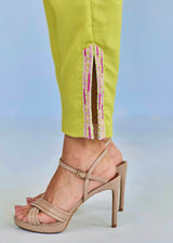 LUMA CO-ORD SET - PEAR GREEN