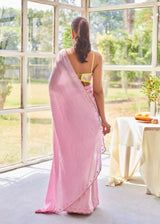 NAIMA SAREE - LIGHT PINK