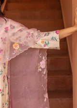 Nova Kurta Set - Cream