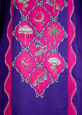 JASMINE CO-ORD SET-ROYAL PURPLE