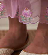 SIA KURTA SET - MAUVE