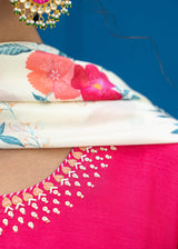 Inaayat Short Kurta Set - Berry Pink