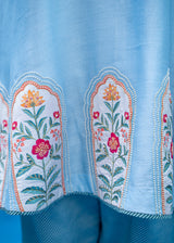 Inaayat Short Kurta Set - Powder Blue