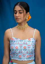 Noor Blouse - Powder Blue