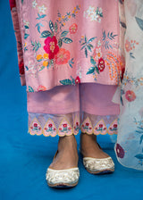 Bahaar Kurta Set - Coral Beige