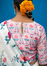 Bahaar Saree - Cream