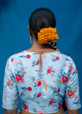 Bahaar Blouse - Powder Blue