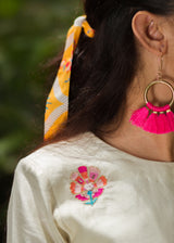 Phirni Bootah Dress - Off White
