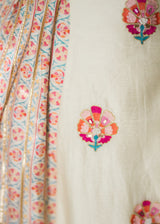 Phirni Bootah Dress - Off White
