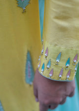 Cedar Kurta Set - Yellow