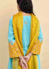 Kira Kurta Set - Turquoise Blue