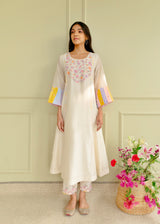 Irusu Kurta Set - Off-White