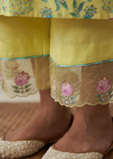 Sia Kurta Set - Buttercup Yellow