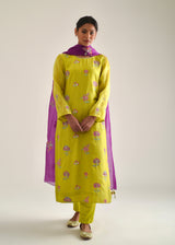 Bootah Kurta Set - Lime Green
