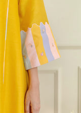 Irusu Kurta Set - Mustard Yellow
