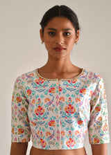 Suzani Blouse - Off-White