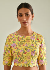 Gulaab Blouse - Chrome Yellow