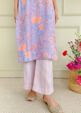 Meraki Kurta Set - Lilac