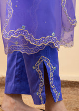 Isla Kurta Set - Royal Purple