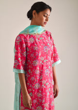 Jacobean Suit Set - Ruby Red