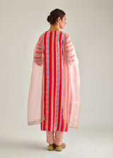 Vali Kurta Set - Red