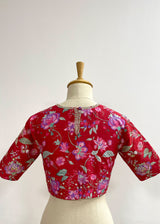 Jacobean Blouse - Red
