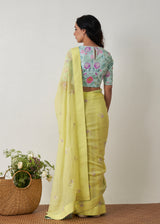 Amai Saree Blouse Set - Buttercup Yellow