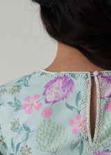 Ichika Saree Blouse Set - Lavender