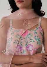 Sia Kurta Sharara Set - Peach