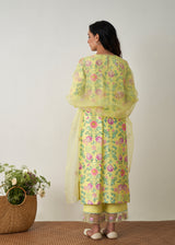 Sia Kurta Set - Buttercup Yellow