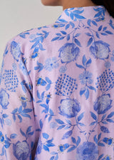 Sia Pleated Kurta Set - Mauve