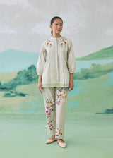 EVARA SHIRT - WARM SAGE