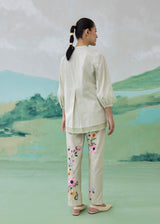 EVARA SHIRT - WARM SAGE