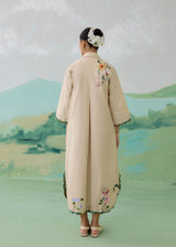 AUREA SHIRT DRESS - SAND