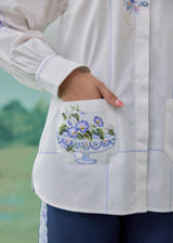 PORCELA SHIRT - IVORY