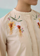 EVARA CO-ORD SET - SAND