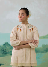EVARA CO-ORD SET - SAND