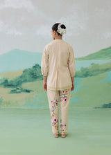 EVARA CO-ORD SET - SAND