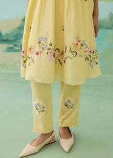 LUMEA KURTA SET - BUTTER YELLOW