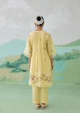 LUMEA KURTA SET - BUTTER YELLOW
