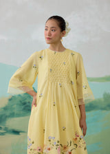 LUMEA KURTA SET - BUTTER YELLOW