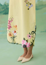 AUREA SHIRT DRESS - BUTTER YELLOW