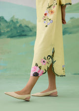 AUREA SHIRT DRESS - BUTTER YELLOW
