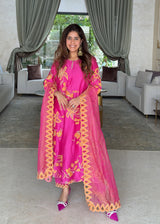 NELLI KURTA SET - PINK