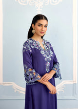NAAZ KURTA SET - DEEP INDIGO